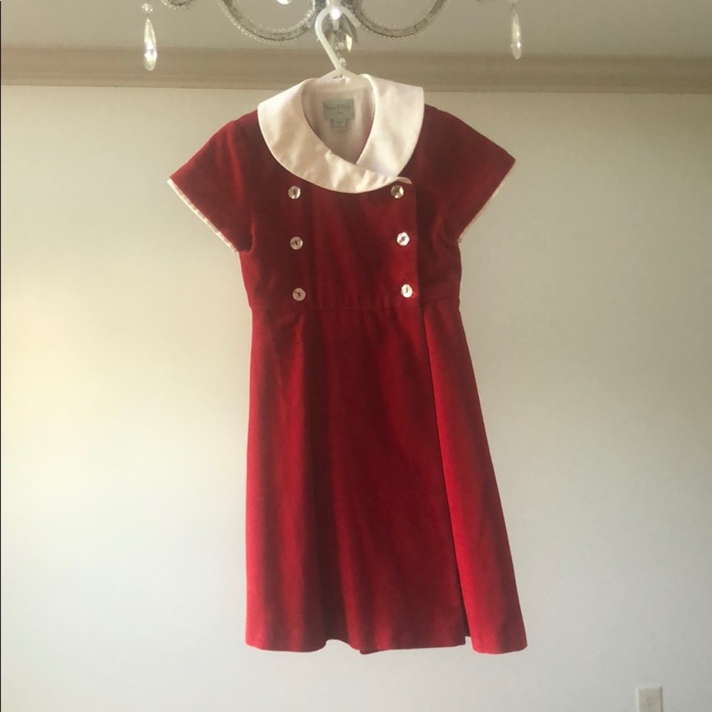 Velvet girls dress